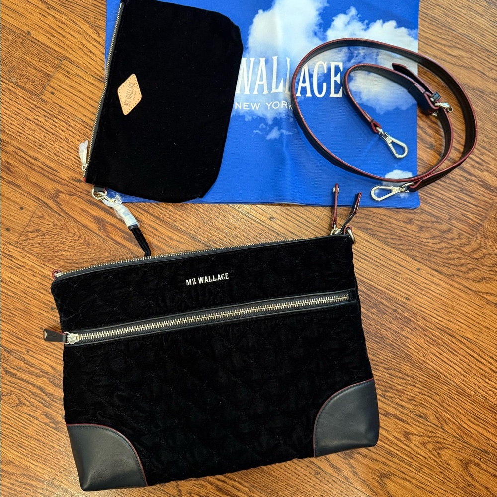 Flash sale ~~ MZ Wallace Crosby bag, like new